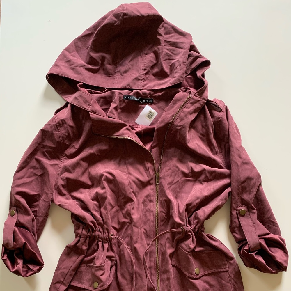 Lightweight Purple Utility Jacket